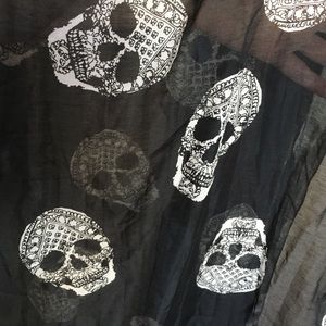 H&M Skull Scarf